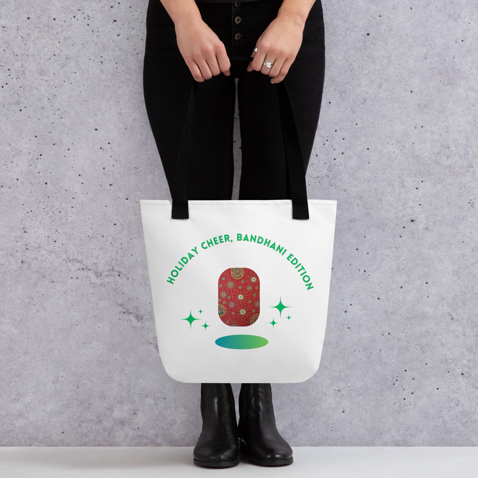 Tote Bag Bandhani inspired tote bag