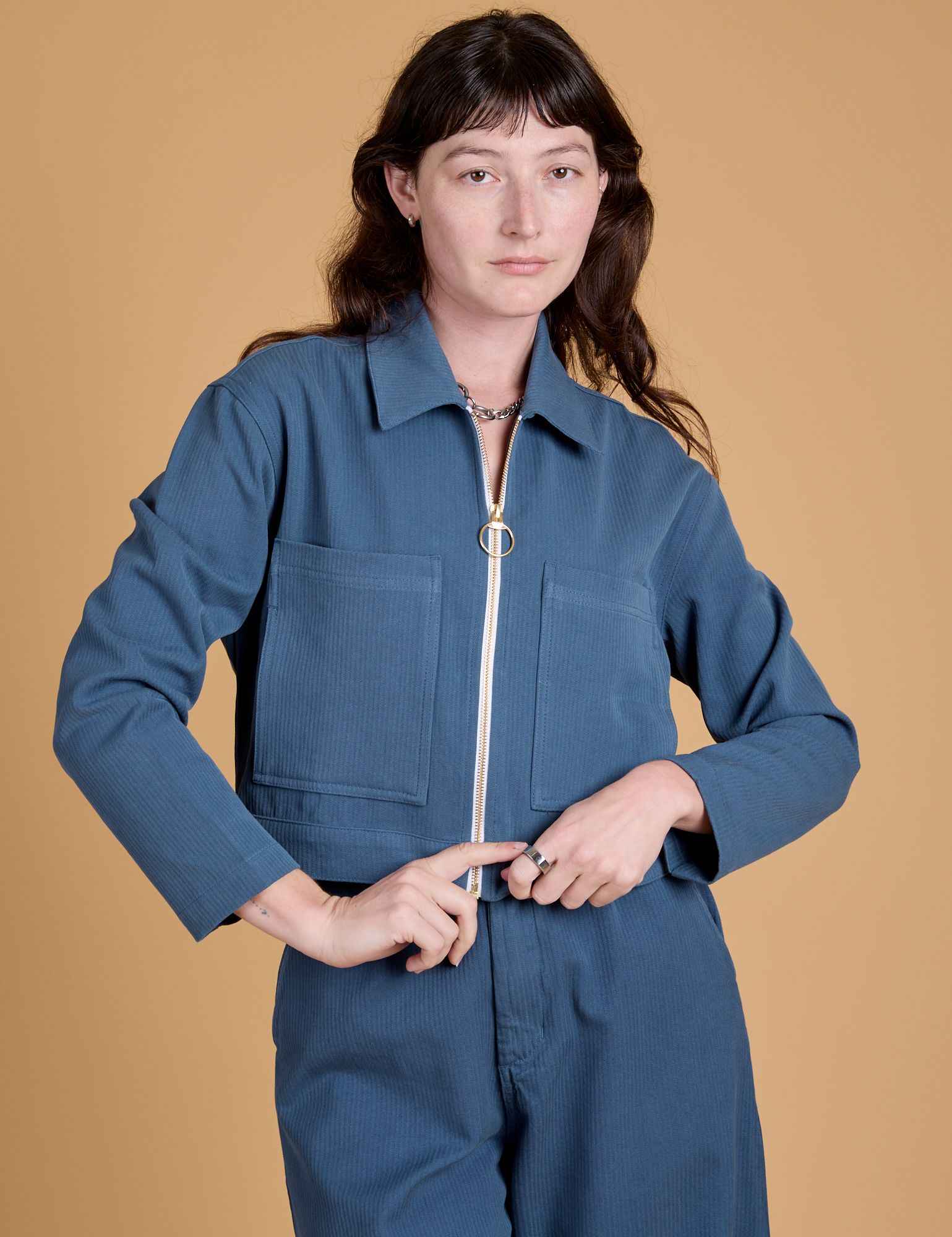 Heritage Mechanic Jacket - French Blue