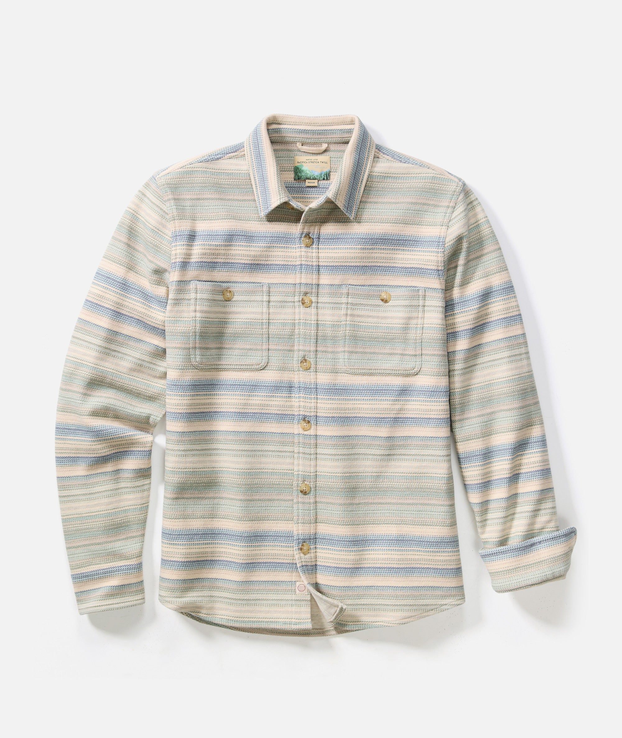 Pacifica Stretch Twill Overshirt