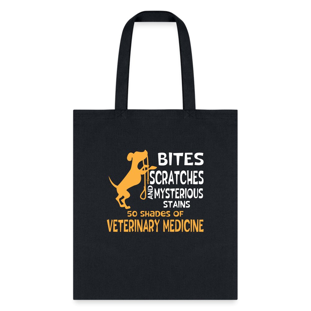 50 Shades of Veterinary Medicine Tote Bag - Funny Vet Tech Gift Canvas Tote