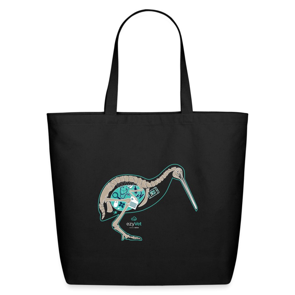 EzyVet Kiwi Eco-Friendly Cotton Tote Bag - Reusable Shopping Tote