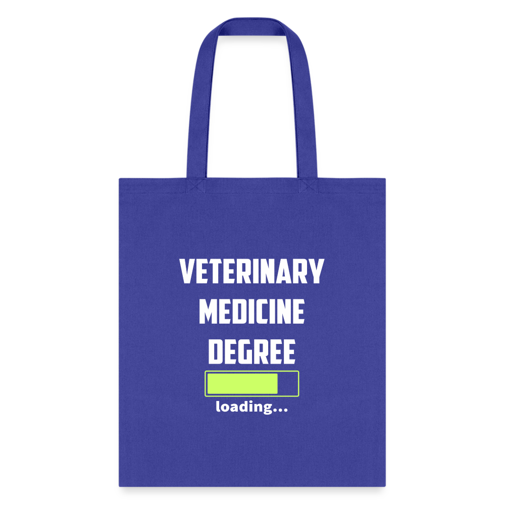 Veterinary medicine degree loading Cotton Tote Bag