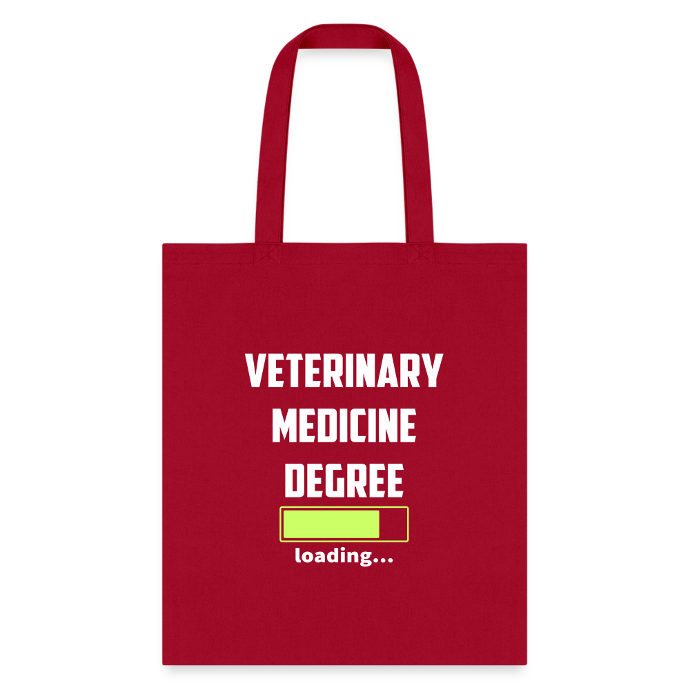 Veterinary medicine degree loading Cotton Tote Bag