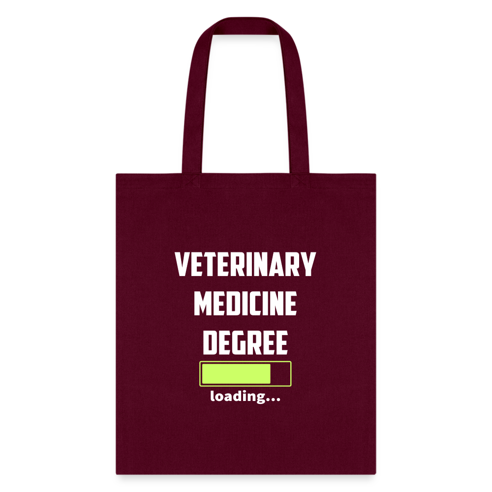 Veterinary medicine degree loading Cotton Tote Bag