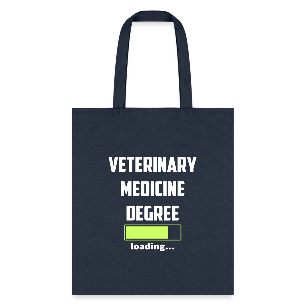Veterinary medicine degree loading Cotton Tote Bag
