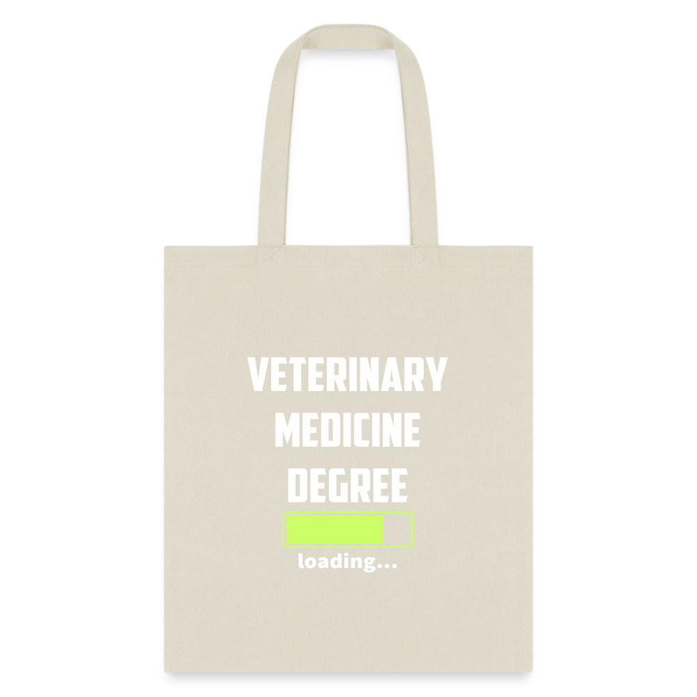 Veterinary medicine degree loading Cotton Tote Bag