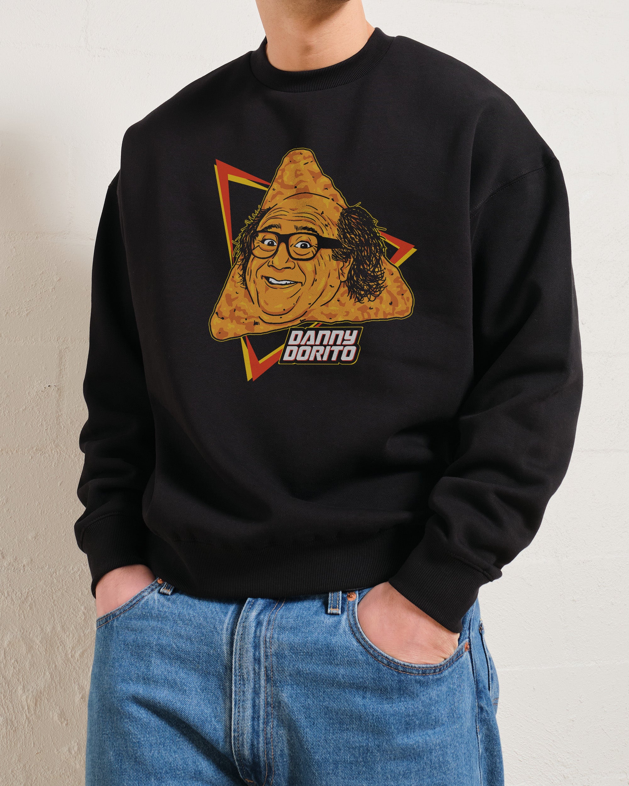 Danny Corn Chip Unisex Sweatshirt - Premium 340gsm Cotton Poly Blend Graphic Print