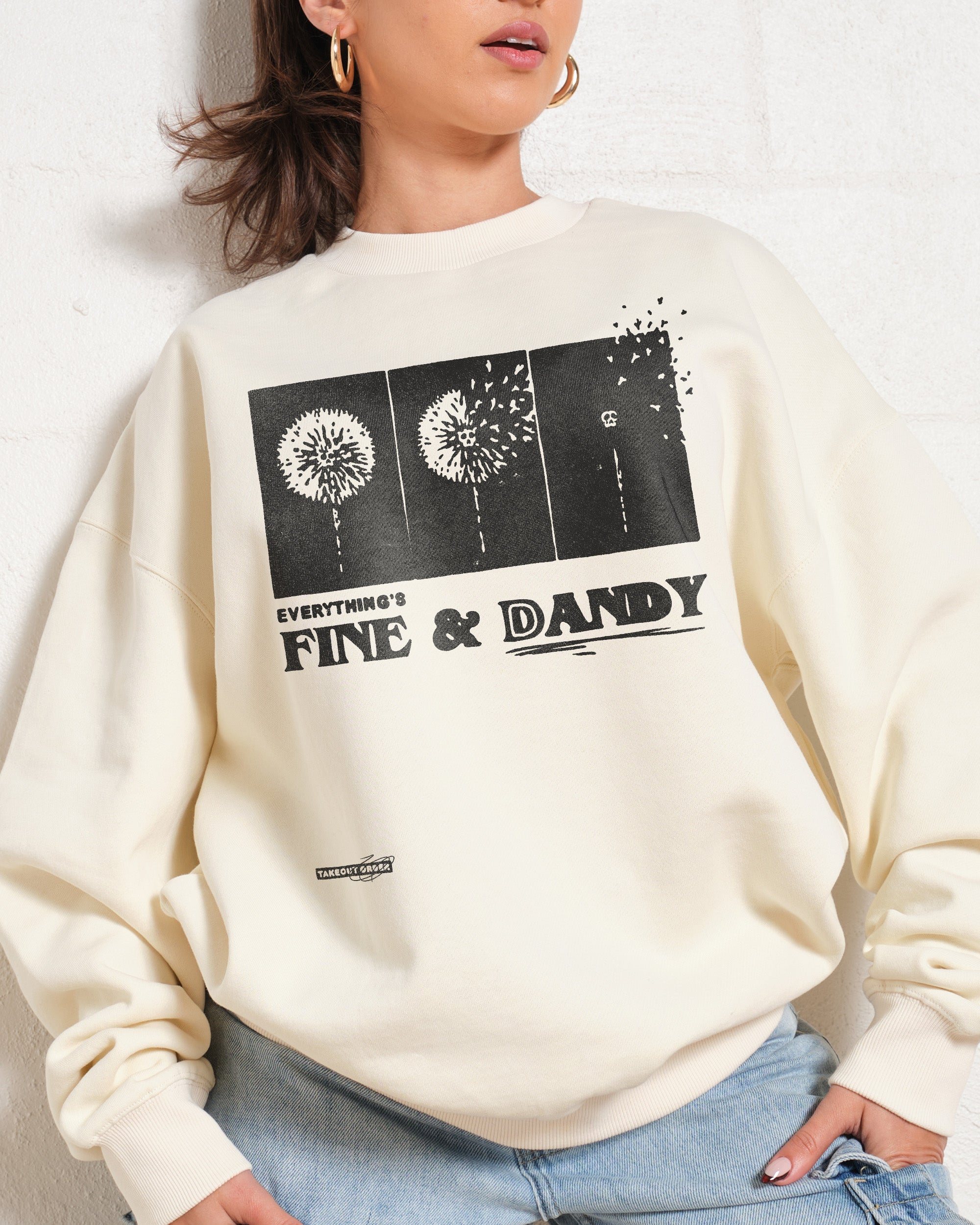 Fine & Dandy Unisex Graphic Sweatshirt 340gsm Cotton Poly Blend